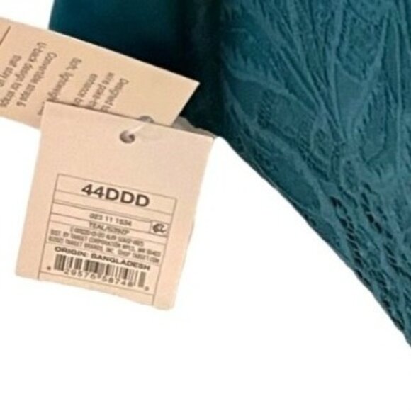 Auden The Superstar Full Coverage Convertible T-Shirt Bra 44DDD Lightweight Lace - Picture 3 of 6